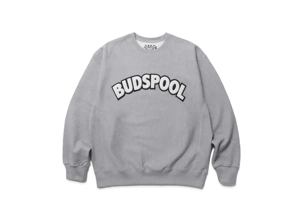 APHRODITEGANG BUDSPOOL HEAVY WEIGHT SWEAT SHIRT "Grey"