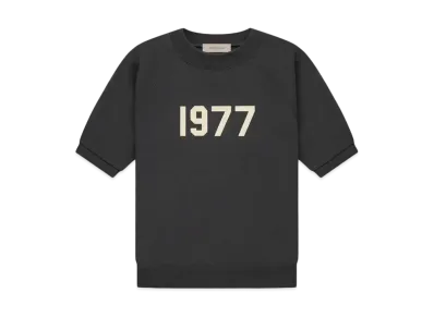 FEAR OF GOD ESSENTIALS 1977 SS RAGLAN CREWNECK "Iron"