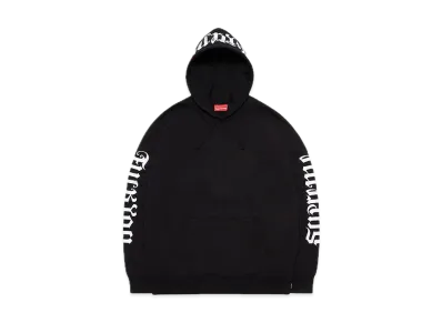 Supreme Ambigram Hooded Sweatshirt "Black"