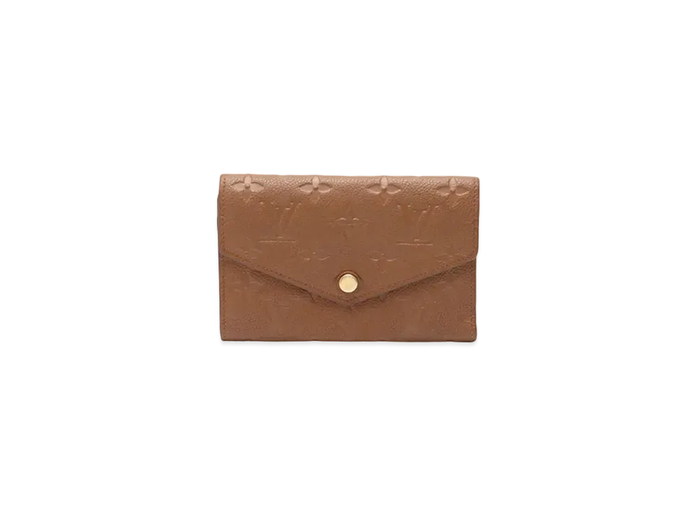 Louis Vuitton Monogram Empreinte Portefeuille Curieux Compact "Avane"