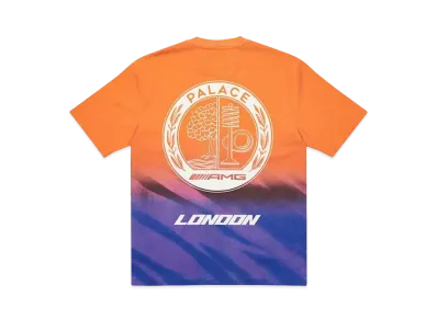 PALACE AMG 2.0 LONDON T-SHIRT "Orange / Purple"