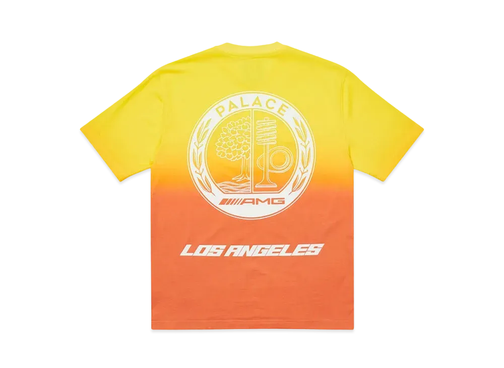 PALACE AMG 2.0 LOS ANGELES T-SHIRT "Yellow / Orange"
