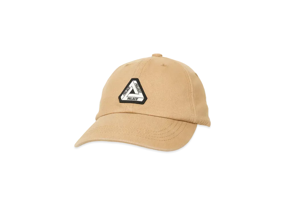 PALACE WASHED TWILL TRI-FERG 6-PANEL "Khaki"