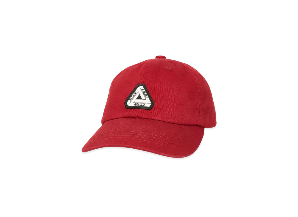 PALACE WASHED TWILL TRI-FERG 6-PANEL "Burgundy"