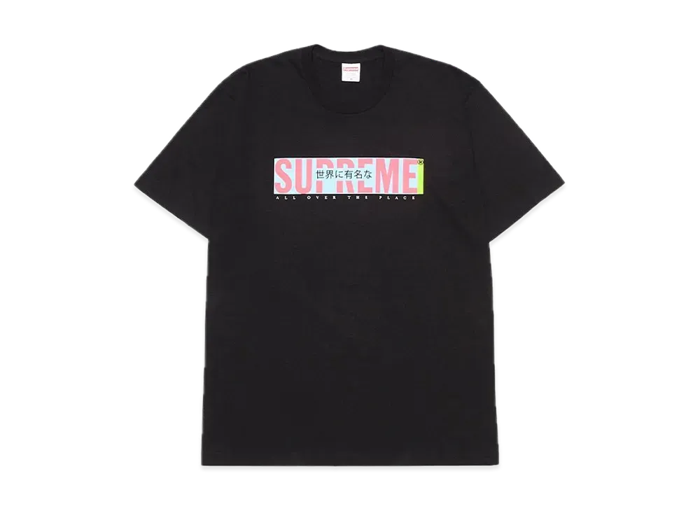 Supreme All Over Tee "Black"