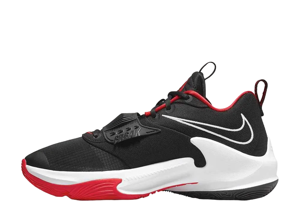 ナイキ ズームフリーク3 "ブラック/ホワイト ユニバーシティ レッド"