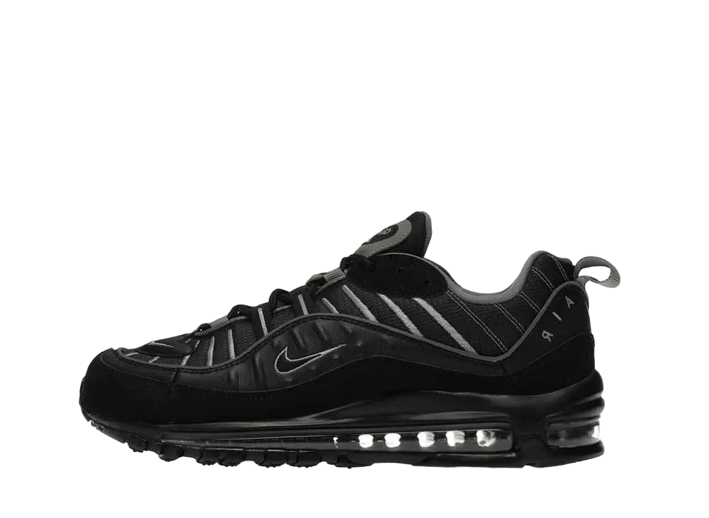 ナイキ エアマックス98 "ブラック/スモークグレー"