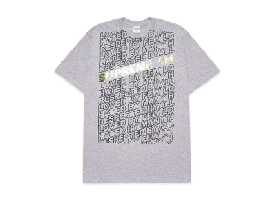 Supreme Respected Tee "Heather Grey"