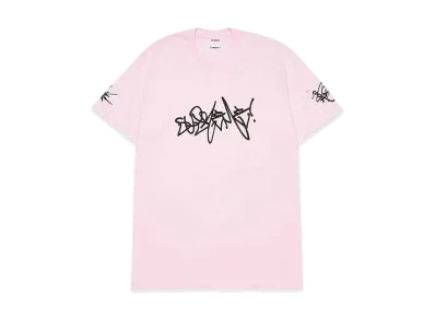 Supreme / Rammellzee Tag Tee "Pink"