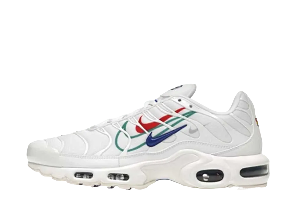 ナイキ エアマックス プラス "マルチ スウッシュ ホワイト"