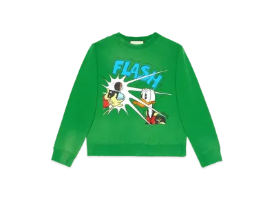 GUCCI x Disney Donald Duck Sweatshirt "Green"
