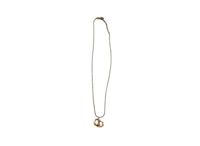 Dior CD Logo Necklace "Gold"