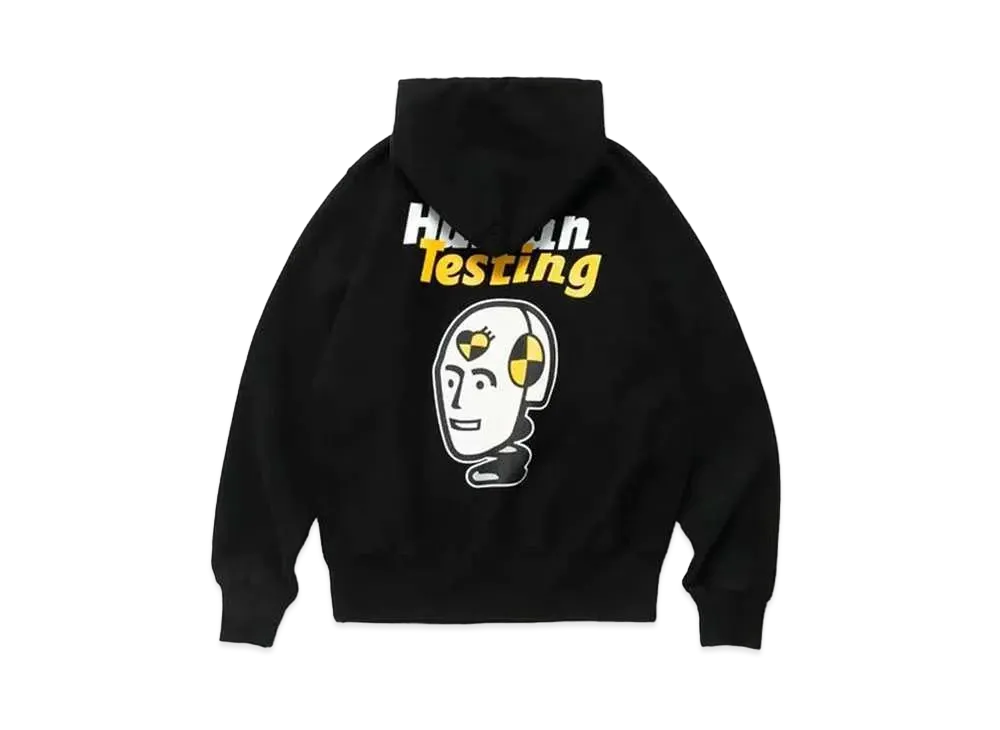 HUMAN MADE A$AP Rocky HUMAN TESTING PIZZA HOODIE "Black"