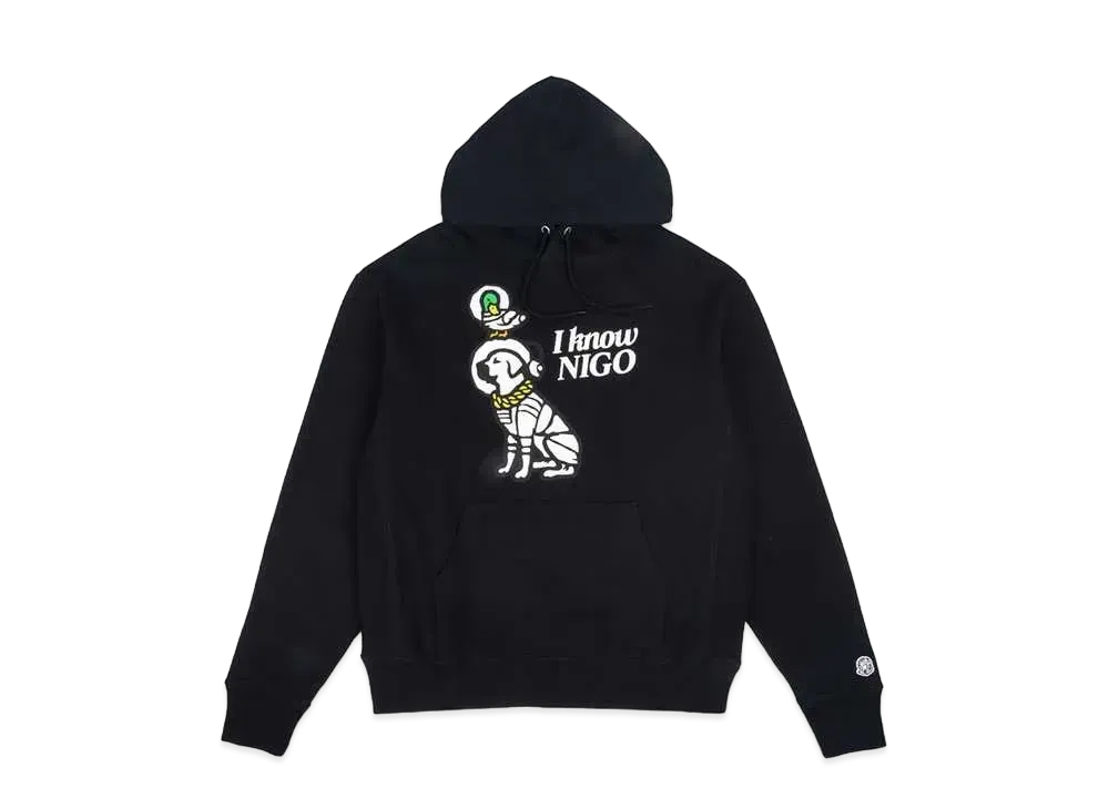 HUMAN MADE Billionaire Boys Club I KNOW NIGO HOODIE "Black"
