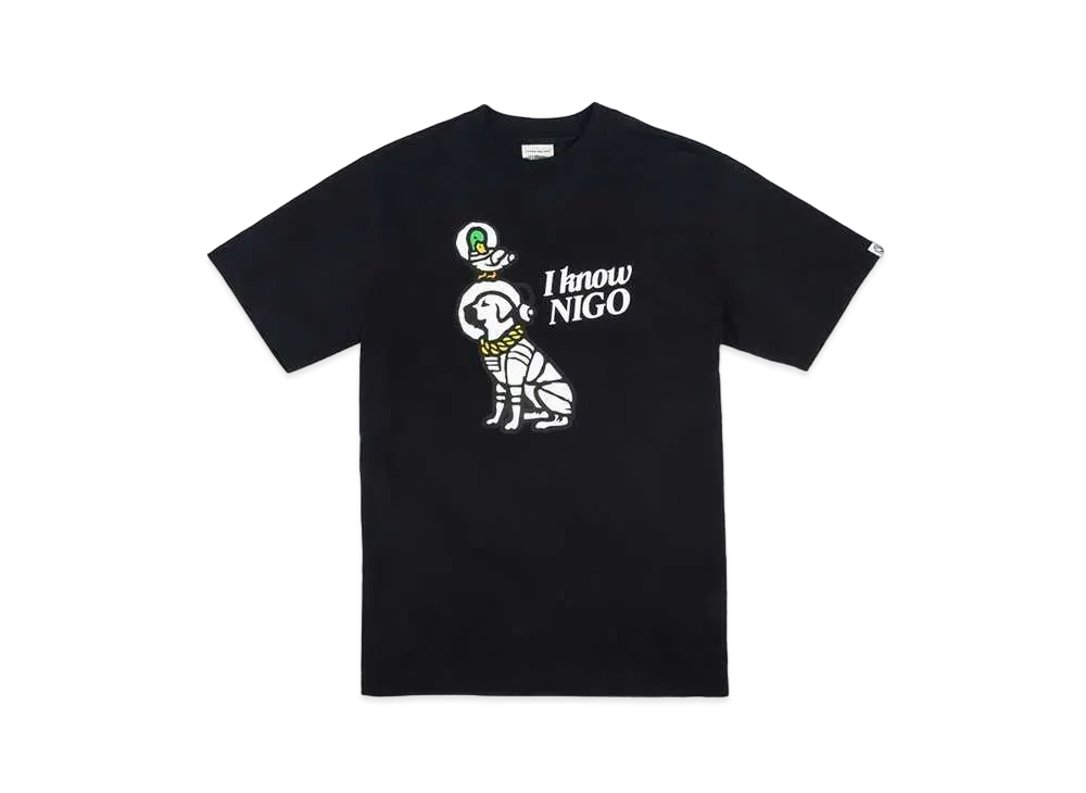 HUMAN MADE Billionaire Boys Club I KNOW NIGO T-SHIRT "Black"