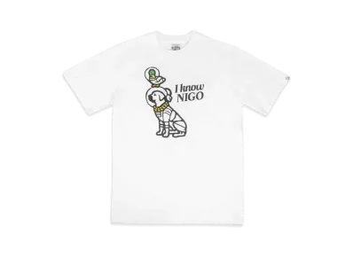HUMAN MADE Billionaire Boys Club I KNOW NIGO T-SHIRT "White"