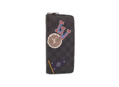 Louis Vuitton Damier Graphite Stickers Zippy Wallet Vertical