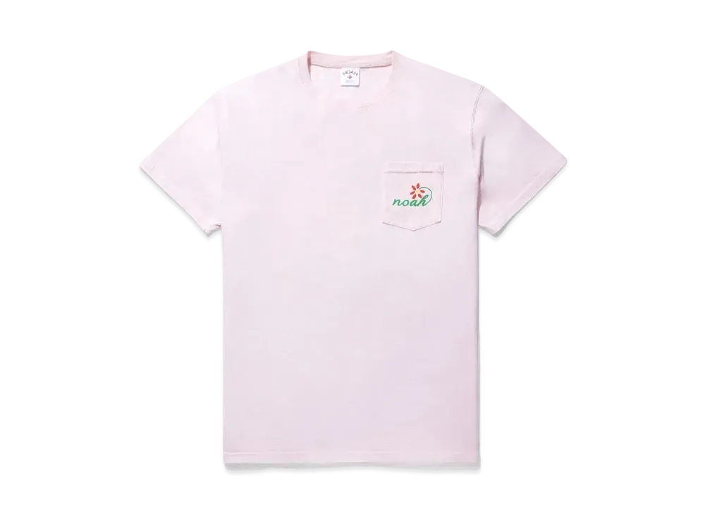 Noah Florist Pocket Tee "Blushing Bride"