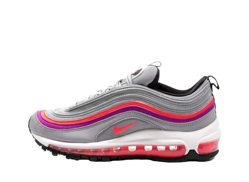 Nike Women's Air Max 97 "Wolf Grey/Solar Red Vivid Purple"