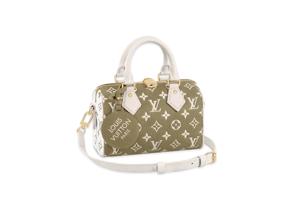 ルイヴィトン スピーディ・バンドリエール 20 "カーキ/ベージュ" M46118