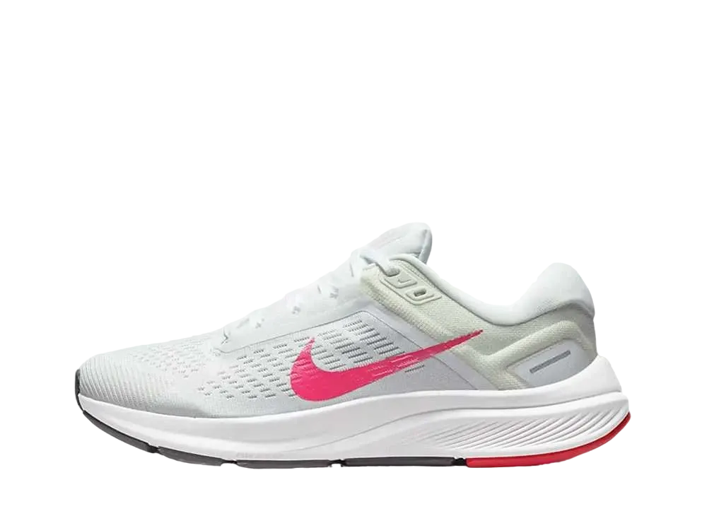 Nike Women's Air Zoom Structure 24 "White/Mystic Hibiscus/Pink Prime"