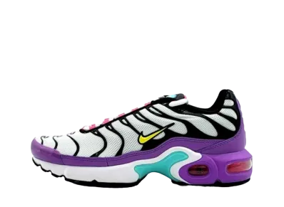 Nike GS Air Max Plus "Bright Violet Black White"