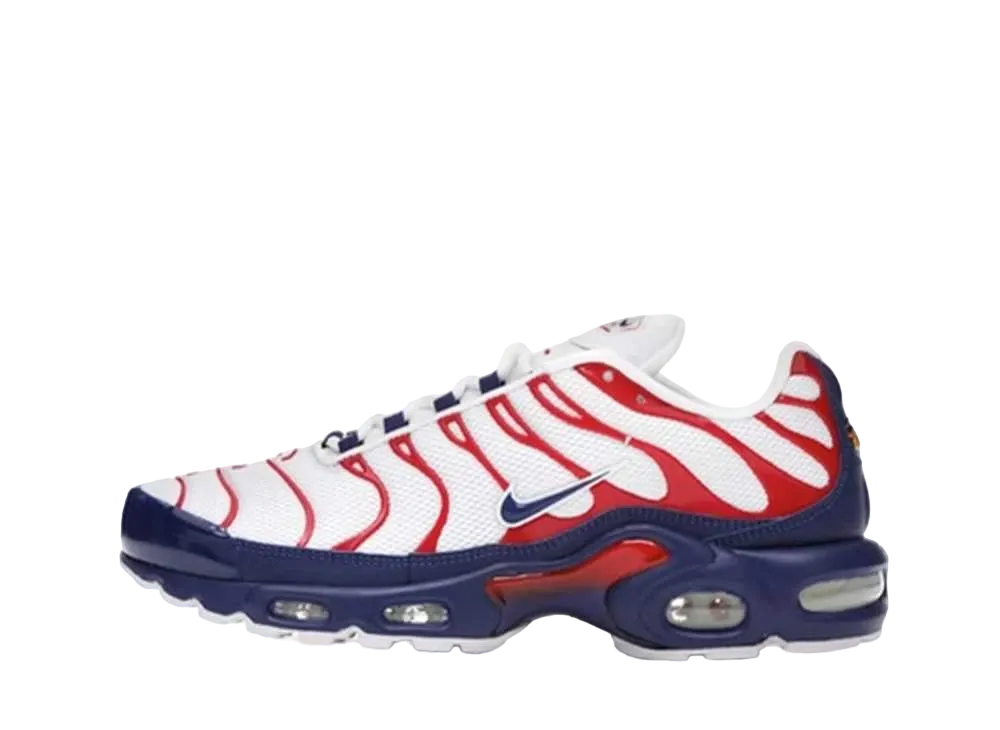 Nike Air Max Plus USA "White Red"
