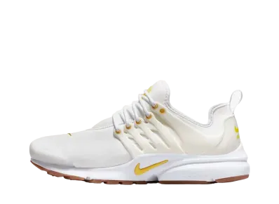 Nike Women's Air Presto "White/Summit White/Gum Medium Brown/Vivid Sulfur"