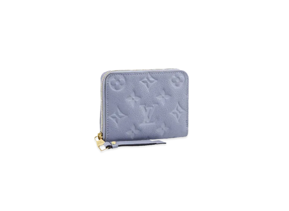 Louis Vuitton Monogram Empreinte Zippy Coin Purse "Lilas"