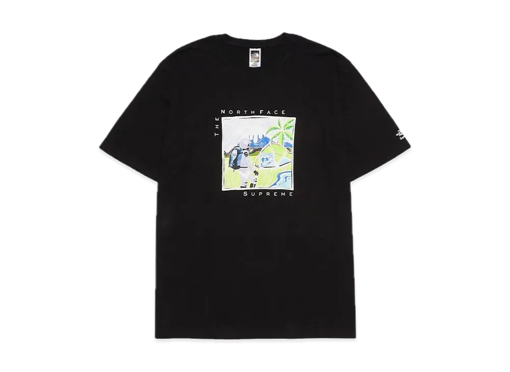 Supreme x The North Face Sketch S/S Top "Black"