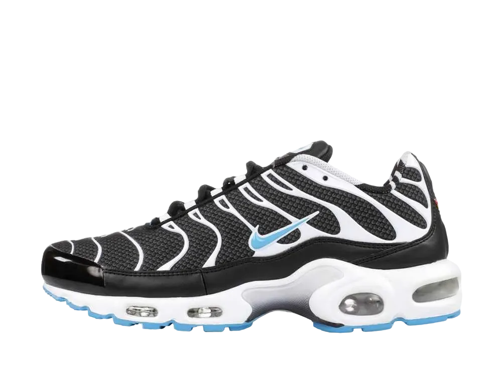 ナイキ エアマックス プラス "ブラック ビビット ブルー ホワイト"