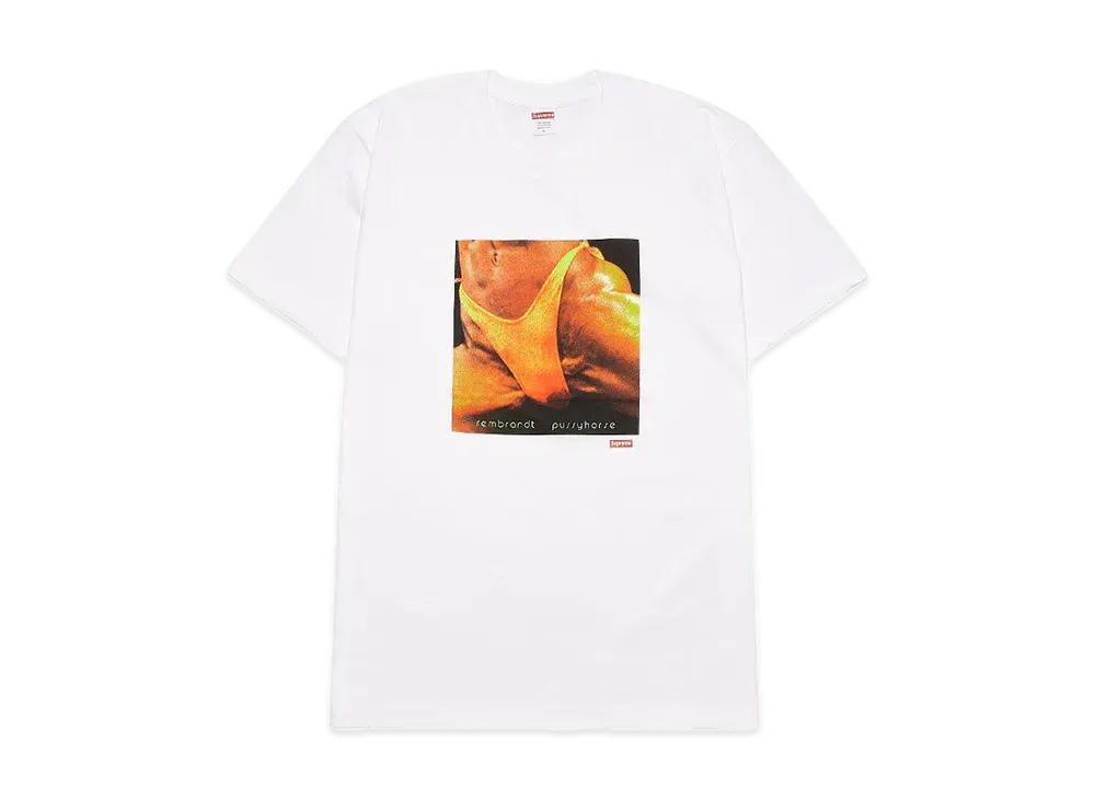 Supreme / Butthole Surfers Rembrandt Pussyhorse Tee "White"
