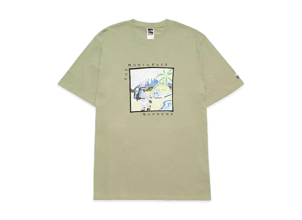 Supreme x The North Face Sketch S/S Top "Sage"