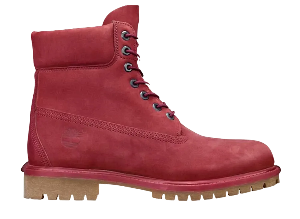Timberland 6 "Pomegranate Burgundy Nubuck"