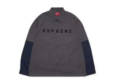 Supreme 2-Tone Work Shirt "Grey"