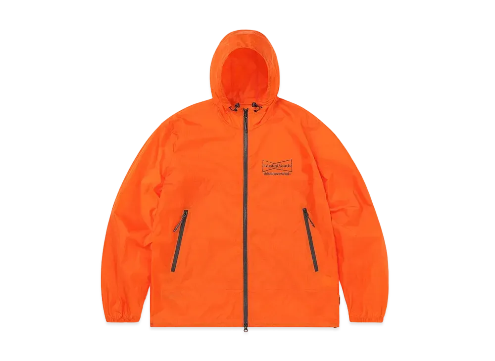 Wasted Youth x thisisneverthat LIGHT JACKET "Orange" / VERDY