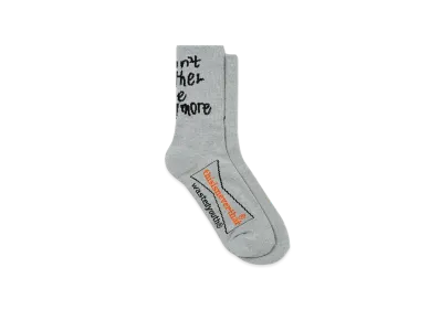 Wasted Youth x thisisneverthat SOCKS "Grey" / VERDY