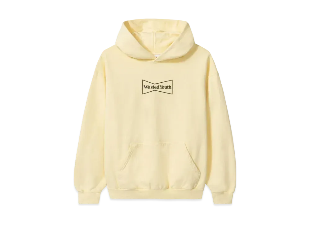 Wasted Youth x MINIONS HOODIE "Light Yellow" / VERDY