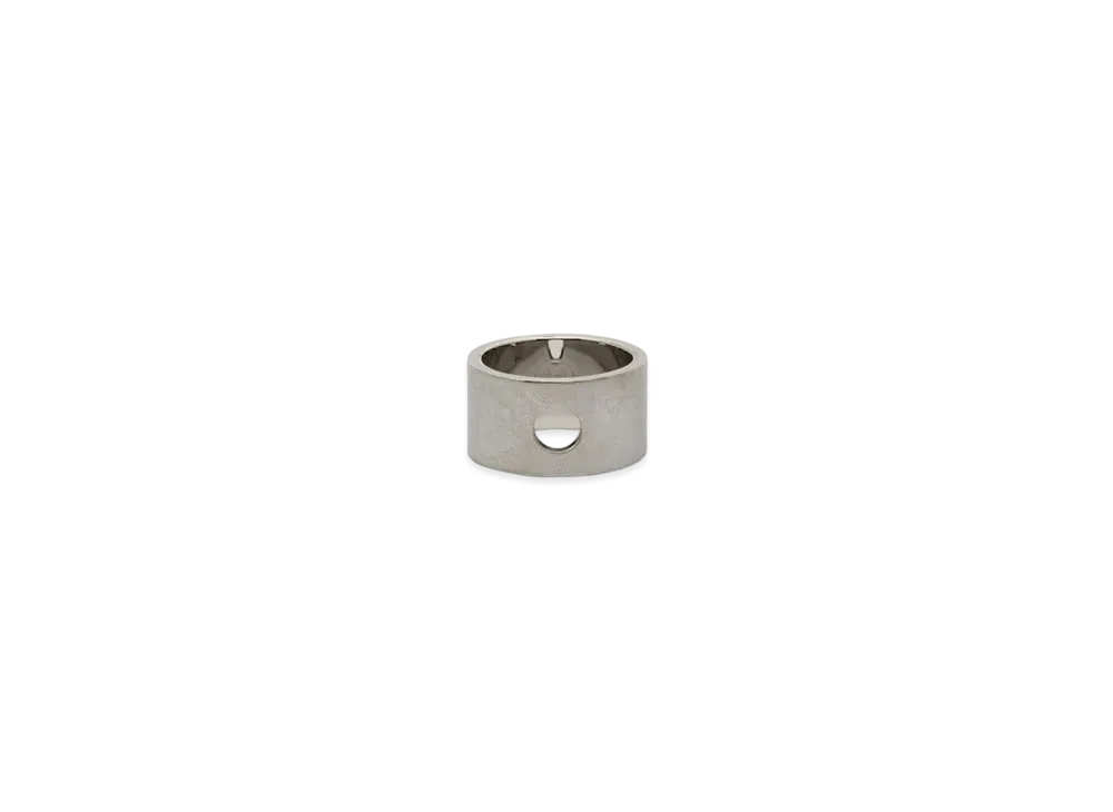 Maison Margiela Silver Brush Cut Out Ring
