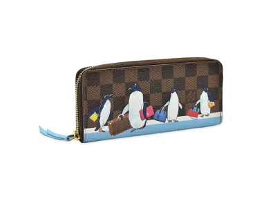 Louis Vuitton Damier Penguin Print Portefeuille Clemence