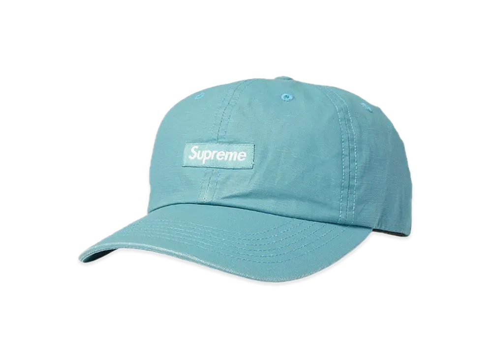 Supreme Small Box Coated Linen 6 Panel "Teal"