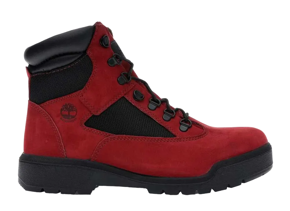 ティンバーランド 6 フィールドブーツ "レッドブラック"