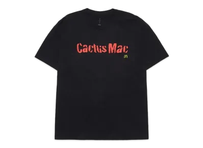 Travis Scott Cactus Jack x McDonald's Cactus Mac T-Shirt "Black"