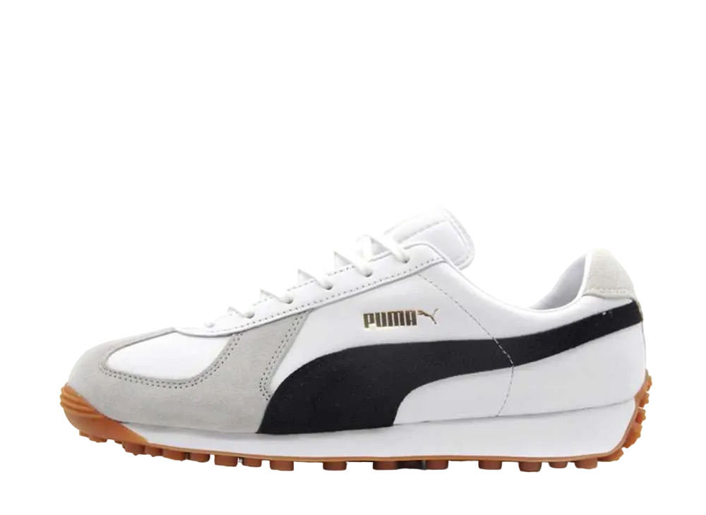 プーマ アーミー トレーナー ライダー "プーマ ブラック/グレー バイオレット"