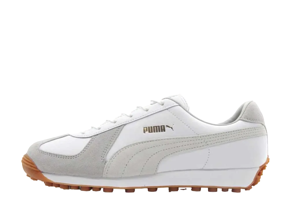 プーマ アーミー トレーナー ライダー "プーマ ホワイト/グレー バイオレット"