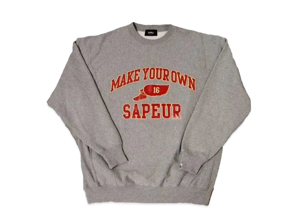 サプール ウイングフット スウェット "グレー"