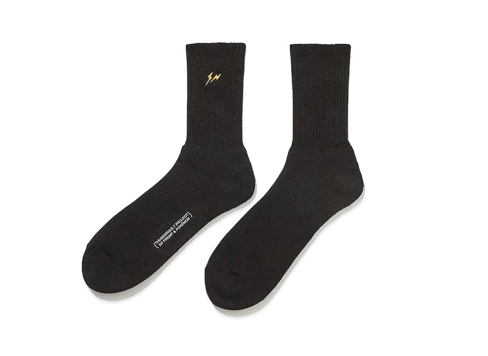 FRAGMENT x POKEMON THUNDERBOLT PROJECT SOCKS "Black/Yellow"