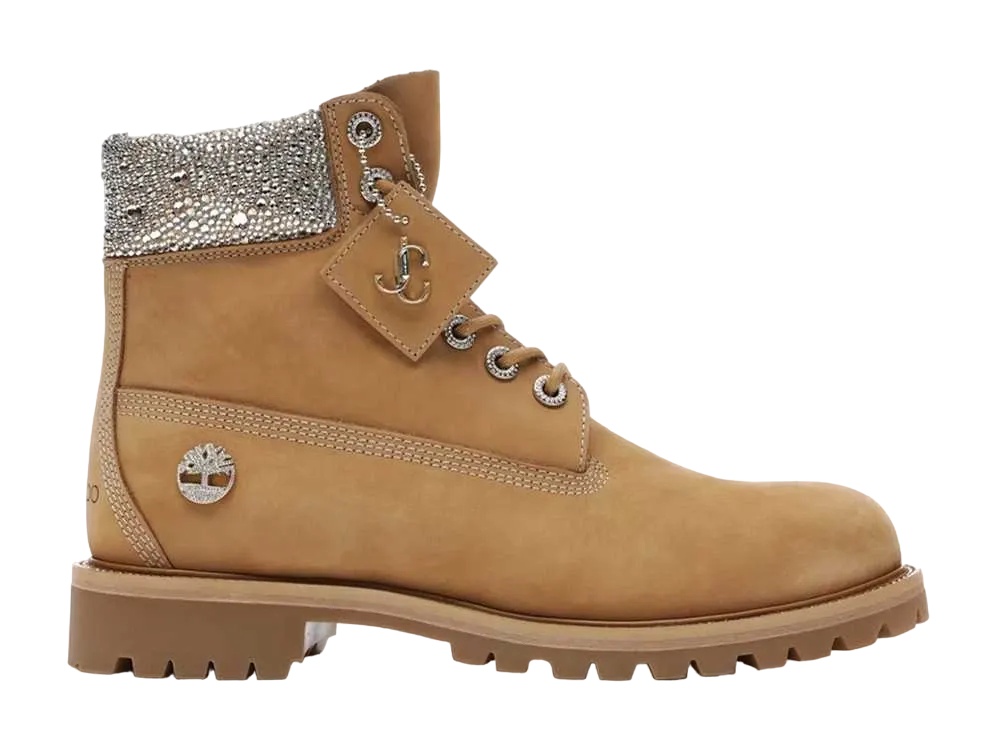 ジミーチュー × ティンバーランド 6 "プレミアム ウィート スワロフスキー クリスタル"