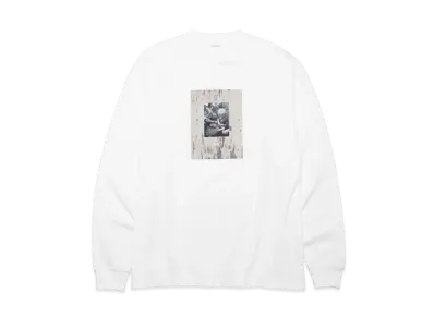 GOD SELECTION XXX LONG SLEEVE T-SHIRT GX-A22-LT-08 "White"