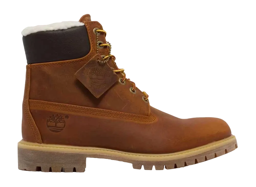 ティンバーランド ヘリテージ 6 プレミアム ブーツ "シアリング  ラインド ラスト"